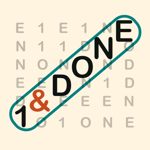 1 & Done! Logo
